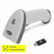 Беспроводной сканер штрих-кода MERTECH CL-2200 BLE Dongle P2D USB White в Самаре