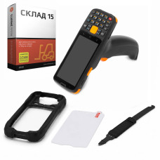 Комплект для маркировки ТСД MERTECH MovFast S45, арт. 10013 + ПО Клеверенс Магазин 15